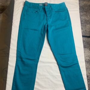 Turquoise Jeans